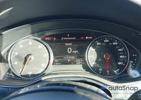 2015 Audi A6 3.0T Premium Plus z USA, uszkodzony, nr VIN WAUHGAFC0FN022059